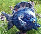 Keramikfisch Tassilo